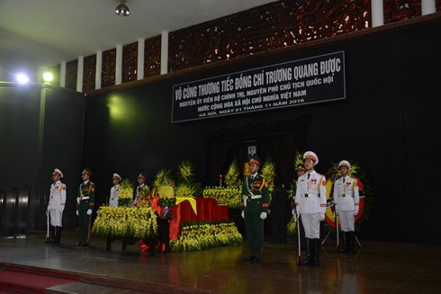 Solemn funeral service held for former National Assembly Vice Chairman - ảnh 1